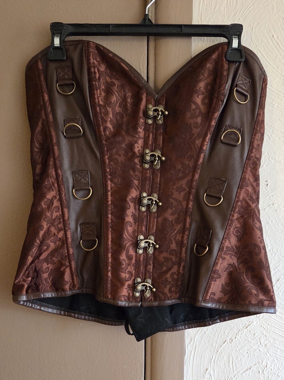 Brown Corset Top 3XL